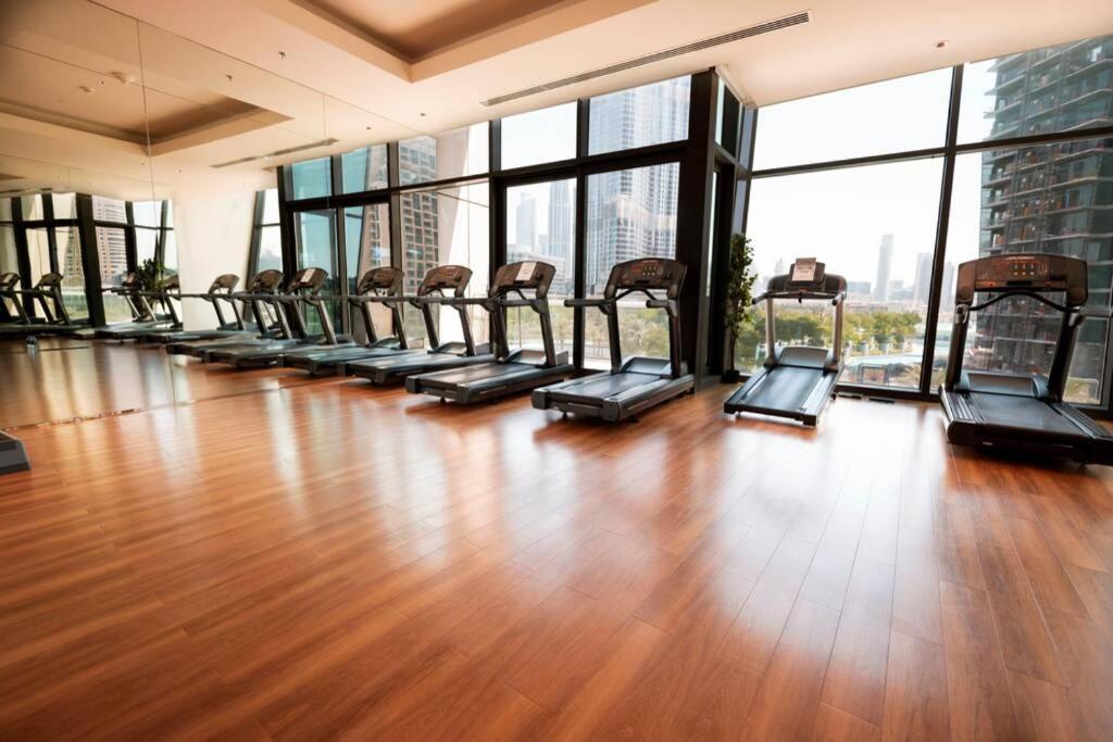 First Class 3Br With Full Burj Khalifa And Fountain View Dubai Esterno foto