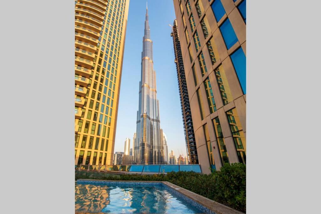First Class 3Br With Full Burj Khalifa And Fountain View Dubai Esterno foto